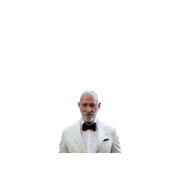 Theman Sticker by RANDY WILLARD | THE MAN MAKES THE SUIT