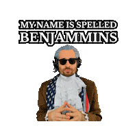 George Washington Benjamin Sticker
