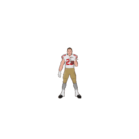 San Francisco 49Ers Football Sticker by SportsManias