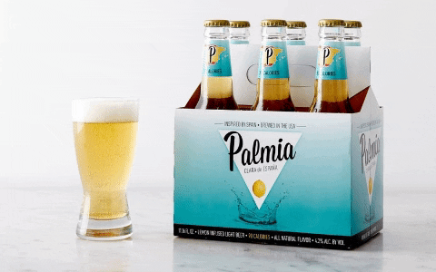 When Life Gives You Lemons Drinking GIF by Palmia Beer