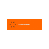SeederDeBoer logo de oranje boer Sticker