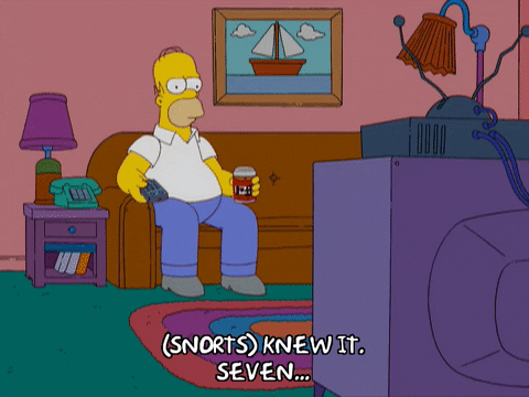 unimpressed homer simpson GIF