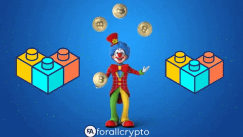 Compound Interest Clown GIF by Forallcrypto