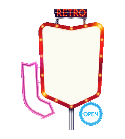 MarkianUchiha giphyupload neon letter anuncio Sticker