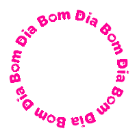 Good Morning Circle Sticker