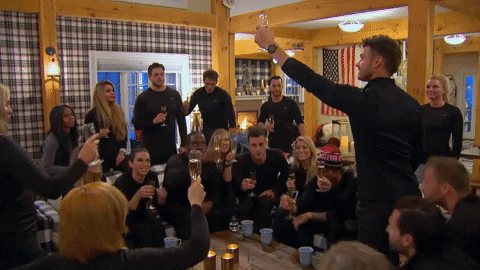 Episode 1 Cheers GIF by The Bachelor