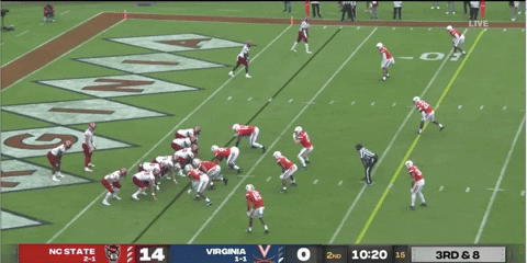 therealessad giphygifgrabber football uva ncstate GIF