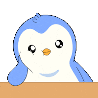 I See Wow Sticker by Pudgy Penguins