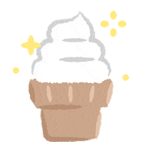 Ice Cream Cone Eating Sticker