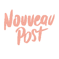 Post Nouveau Sticker