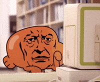 Sad Computer GIF