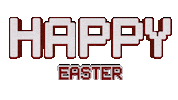 Easter Bunny Love Sticker by OpticalArtInc.
