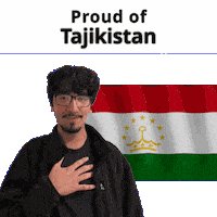 Tj Tajikistan Sticker