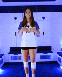 Depaul University Volleyball GIF by DePaul Athletics