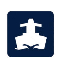 ScandiaGear boat ship shipping maritime Sticker