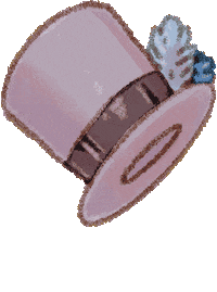 Hat Float Sticker