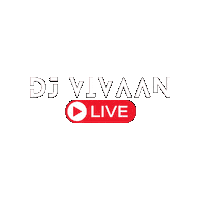 djvivaan party dj night live Sticker