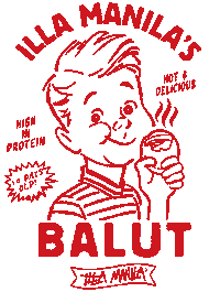 illamanila filipinofood balut illamanila Sticker