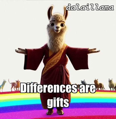 Unity Rainbow GIF by dalaillamazen