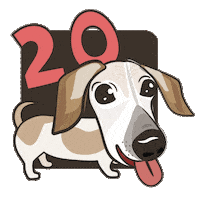 Dog Dachshund Sticker by takaramono