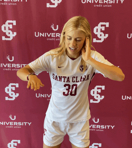 Santa Clara University Go Broncos GIF by Santa Clara Broncos