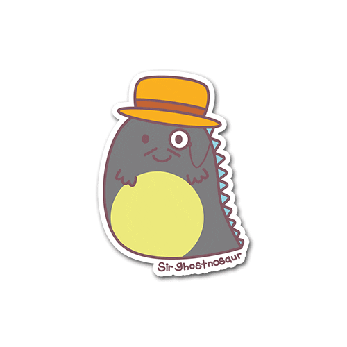 madewithpotato giphyupload madewithpotatosg sir ghostnosaur Sticker