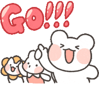 Friends Go Sticker