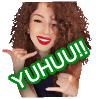 Happy Lets Go Sticker