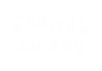 Happy Sunday Weekend Sticker