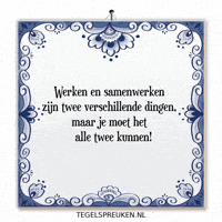 Focus Teamwork GIF by Tegelspreuken.nl