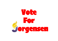 Jorgensen2020 trump 2020 vote election Sticker