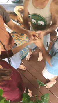 humandalas good vibes spiral vortex ceremony GIF