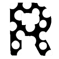 Alphabet R Sticker