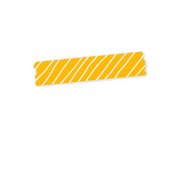 laweekup fun yellow girl power tape Sticker