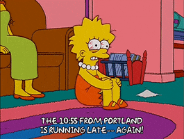sad lisa simpson GIF