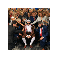 Bless Founding Father Sticker