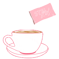 Tired But First Coffee Sticker by stelgal