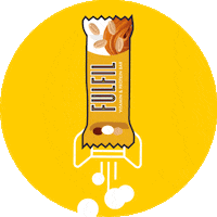 FULFIL fitness power energy rocket Sticker