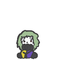 Greetings Love Sticker