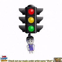 Stop And Go Red Light GIF by Zhot Music