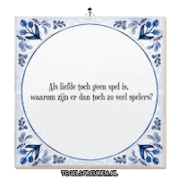 Hart Troost Sticker by Tegelspreuken.nl