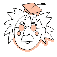 spectrumaurora cute smart peach sydney Sticker