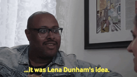 lena dunham burn GIF by An Emmy for Megan