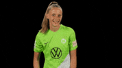 Happy Goal GIF by VfL Wolfsburg