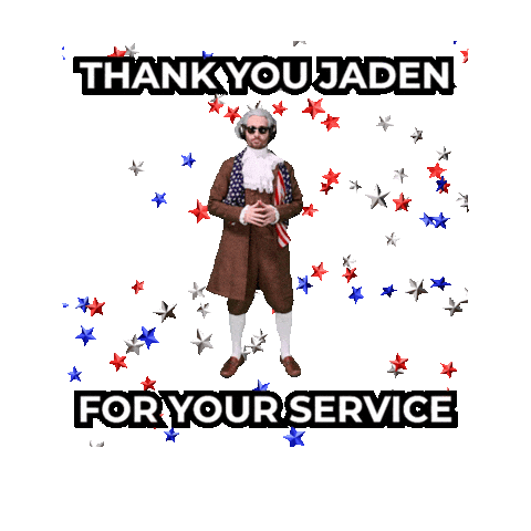 Thank You For Your Service Sticker