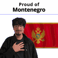Montenegro Sticker