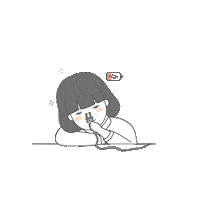 9_illuu sleepy see rest nine Sticker