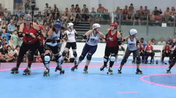 roller derby GIF