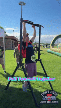 Pull Yourself Together GIF by Tailgating Challenge