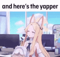 Yapping Seia GIF